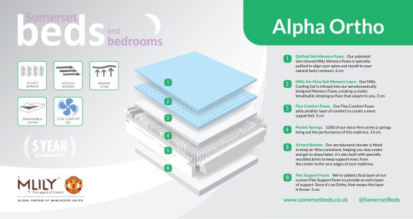 Mlily Alpha Ortho 1000 Mattress