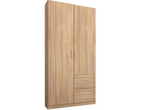 Rivera Hinged Right 2 Door Wardrobe w/ Drawers