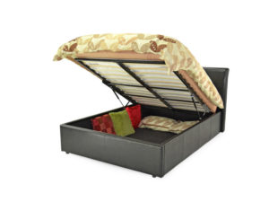 Texas Faux Leather Ottoman