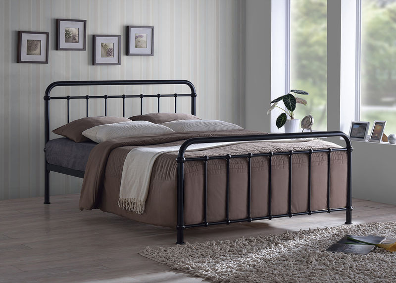 Steel clearance bed online