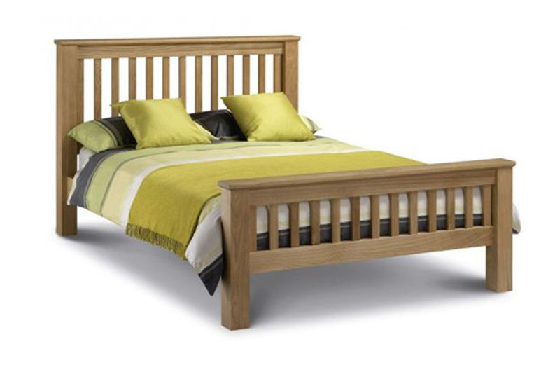 Amsterdam Oak Bed Low Foot End