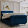 Chesterfield Sleigh Bedstead