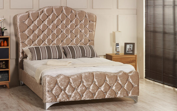 Indiana Upholstered Bed Frame