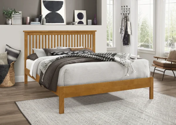 Ascot Oak Bed Frame