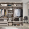 All-In Wardrobe with Carcase Colour Front