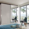 Miami Plus Glass and Mirrored Wardrobe