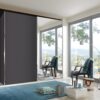Miami Plus Glass and Mirrored Wardrobe