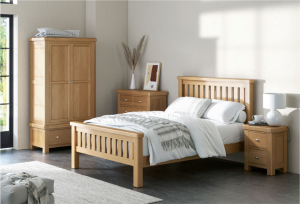 Normandy Oak Bed Frame