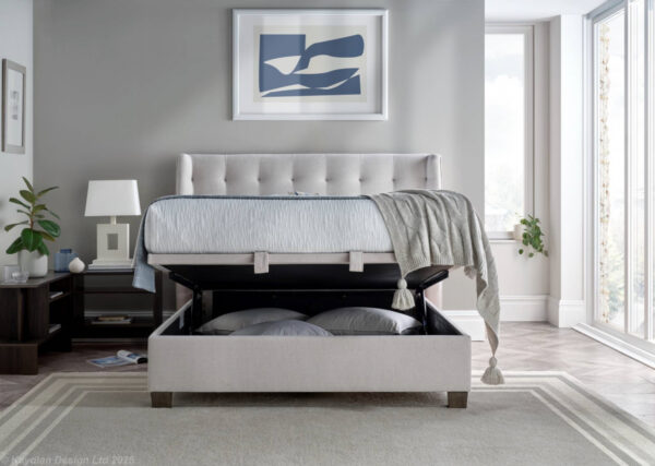 Boston Winged Ottoman Storage Bed