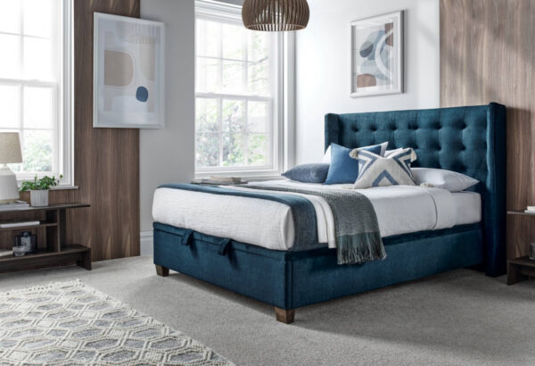 Boston Winged Ottoman Storage Bed